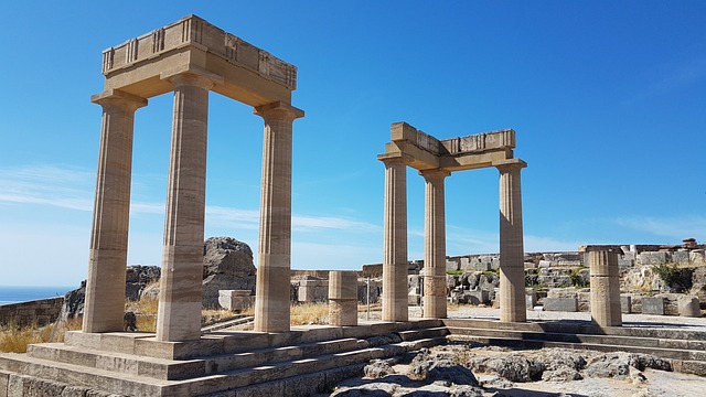 Acropole in Lindos, Isnula Rodos