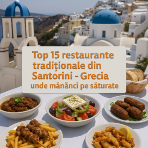 Top 15 restaurante tradiționale din Santorini - Grecia unde mănânci pe săturate