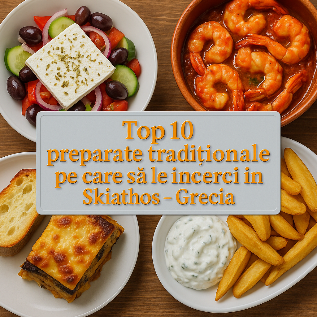 Top 10 preparate tradiționale pe care să le încerci în Skiathos – Grecia