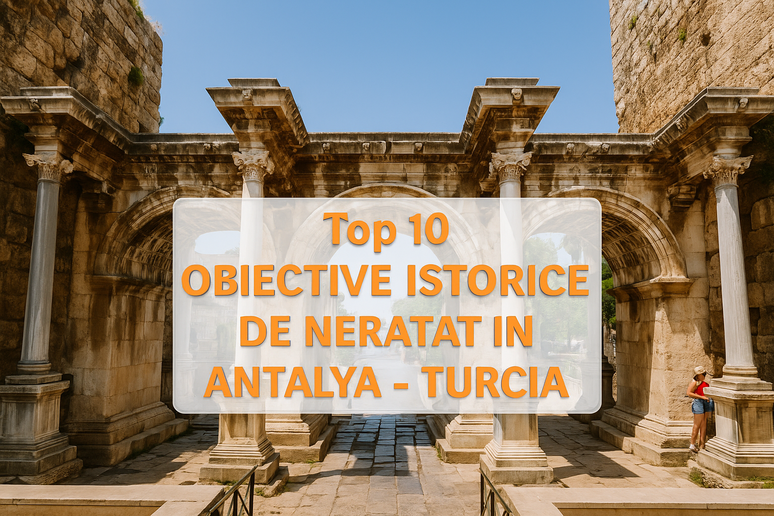Top 10 obiective istorice de neratat în Antalya – Turcia