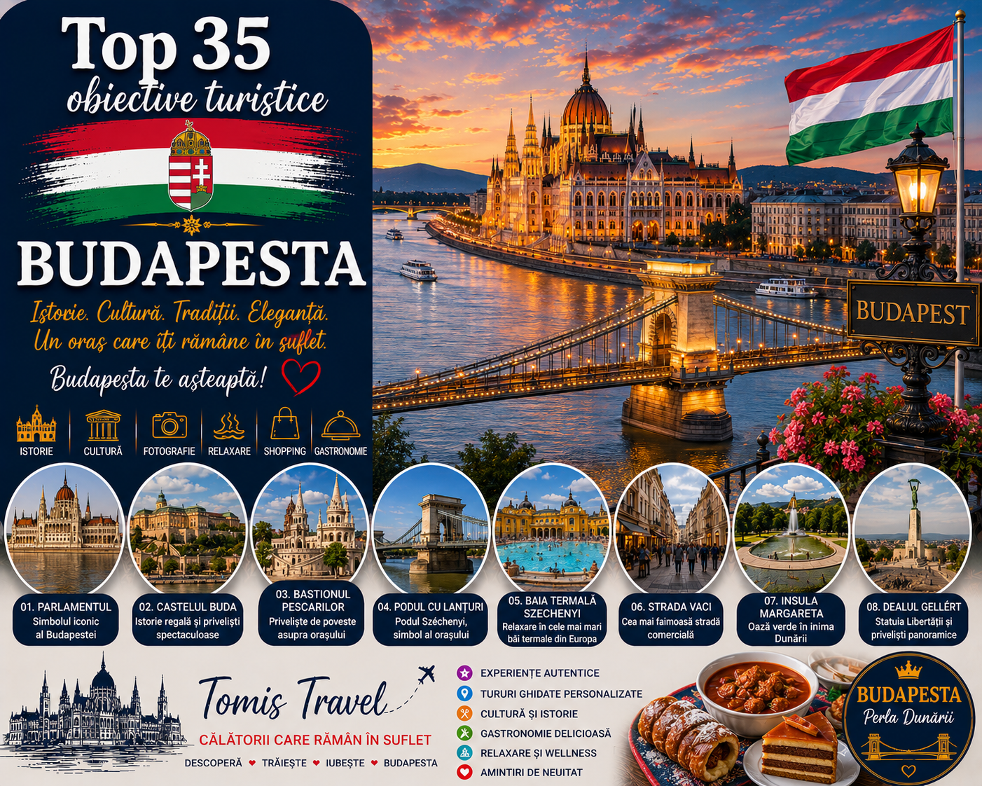 Obiective Turistice Budapesta: 35 locuri de vizitat, plaje și atracții de neratat
