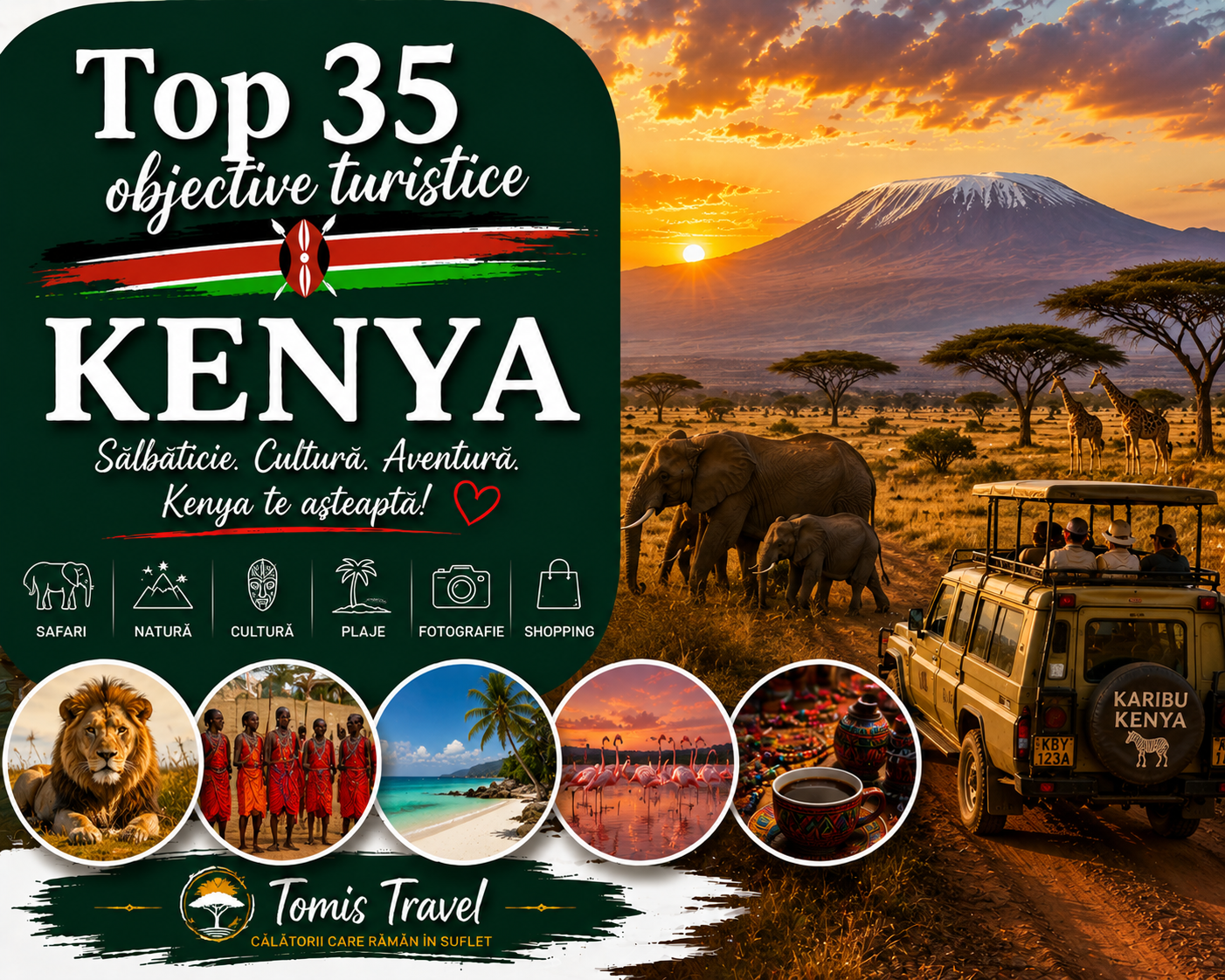 Obiective Turistice Kenya: 35 locuri de vizitat, plaje și atracții de neratat