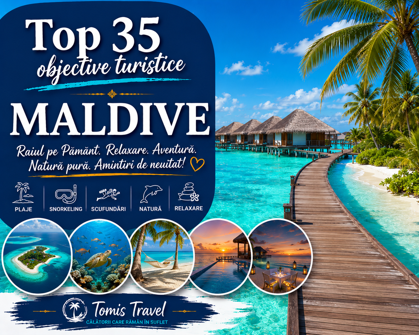 Obiective Turistice Maldive: 35 locuri de vizitat, plaje și atracții de neratat