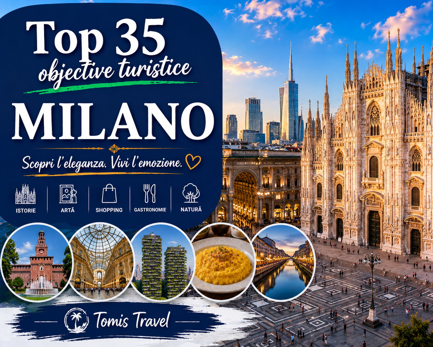 Obiective Turistice Milano: 35 locuri de vizitat, plaje și atracții de neratat