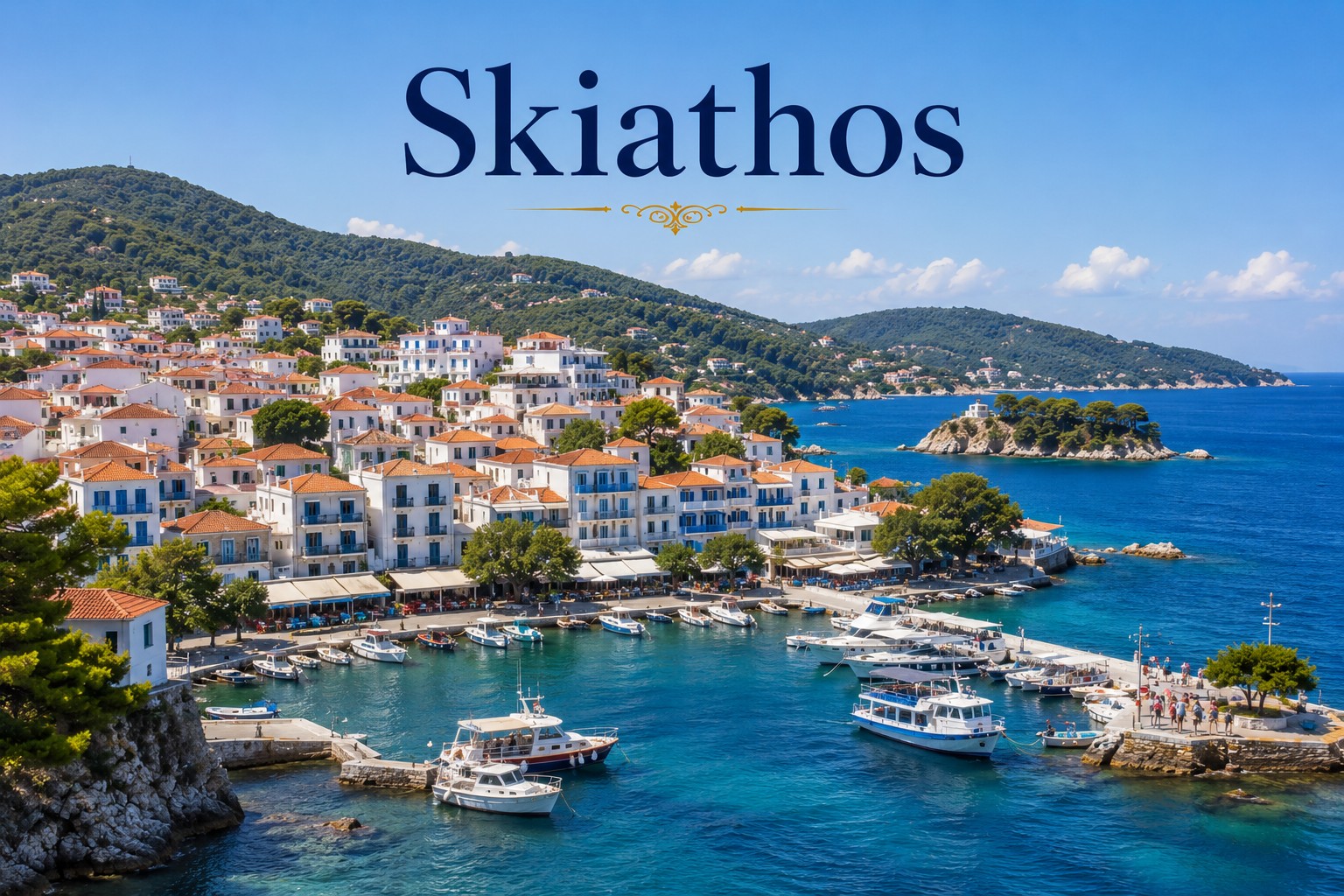 Harta Obiective Turistice Skiathos